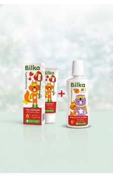 Bilka Homeopathy 6+ Çocuk Ağız Bakım Seti Ahududu Aromalı Diş Macunu Ve Portakal Aromalı Ağız Gargarası Bilka Homeopathy 6+ Çocuk Ağız Bakım Seti Ahududu Aromalı Diş Macunu Ve Portakal Aromalı Ağız Gargarası