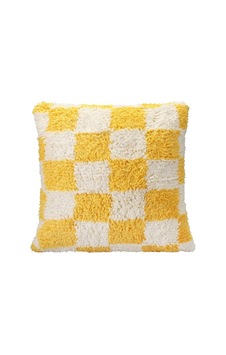 Porland Pop Plaid Dokuma Yastık Sarı 45x45cm Sku: Zeus8690010185891 Abanoz