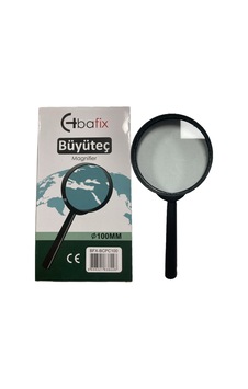 Bafix Büyüteç Cam Plastik Çerçeveli 100 Mm Büyüteç