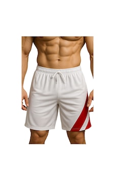 Top Glory Beyaz Cepli Basketbol Şortu Spor Şort Top Glory Beyaz Cepli Basketbol Şortu Spor Şort
