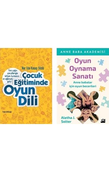 Çocuk Eğitiminde Oyun Dili + Oyun Oynama Sanatı 2 Kitap Çocuk Eğitiminde Oyun Dili + Oyun Oynama Sanatı 2 Kitap