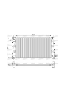 Radyatör Linea 1,3d 1,6 Mjt 2007+ 51785217 733203 Valeo Radyatör Linea 1,3d 1,6 Mjt 2007+ 51785217 733203 Valeo
