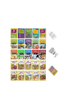 4. Sınıf Okumayı Sevdiren Eğitici Hikaye Seti 25 Kitap Ömer Seyfettin - Mor Dinozor - Matematik Hikayeleri 4. Sınıf Okumayı Sevdiren Eğitici Hikaye Seti 25 Kitap Ömer Seyfettin - Mor Dinozor - Matematik Hikayeleri