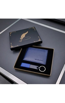 Premium Mavi Cüzdan Anahtarlık Set Özel Kutulu Erkek Aksesuar Şık Tasarım Premium Mavi Cüzdan Anahtarlık Set Özel Kutulu Erkek Aksesuar Şık Tasarım