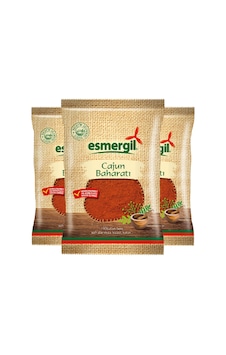 Esmergil Cajun Baharat 3'lü Paket 3 x 30 Gr Esmergil Cajun Baharat 3'lü Paket 3 x 30 Gr