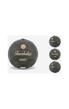 1907 Nostalji Futbol Topu Dekoratif Vintage Taraftar Kahverengi 1907 Nostalji Futbol Topu Dekoratif Vintage Taraftar Kahverengi