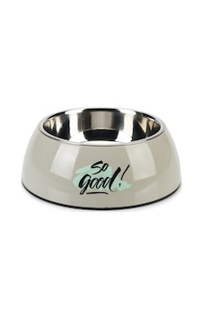 Beeztees Köpek Mama Su Kabı, Paslanmaz Çelik, Gri, 22cm, 700ml Beeztees Köpek Mama Su Kabı, Paslanmaz Çelik, Gri, 22cm, 700ml
