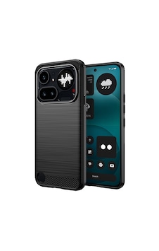 Microcase Nothing Phone 4a Pro İle Uyumlu Brushed Carbon Fiber Silikon Kılıf - Siyah Al3332 Microcase Nothing Phone 4a Pro İle Uyumlu Brushed Carbon Fiber Silikon Kılıf - Siyah Al3332