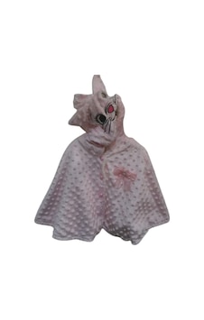 Degar Kız Çocuk Yumuşak Pembe Pelerin