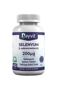 Dayvit Selenyum 200mcg 60 Tablet Dayvit Selenyum 200mcg 60 Tablet