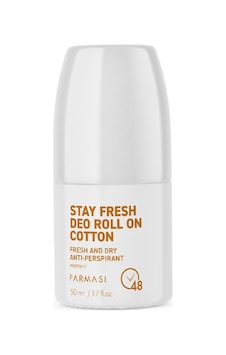 Farmasi Stay Fresh And Dry Cotton Kadın Roll On Deodorant 50 ML Farmasi Stay Fresh And Dry Cotton Kadın Roll On Deodorant 50 ML