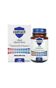 Contracit Koenzim Q10 ve Vitamin D Gida Takviyesi 90 Tablet