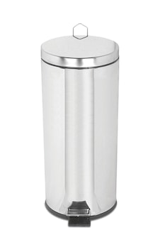 Palex Pedallı Krom Çöp Kovası 40 Litre Krom Palex Pedallı Krom Çöp Kovası 40 Litre Krom
