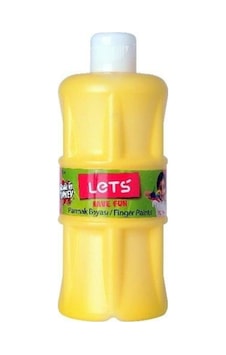 Lets Parmak Boyası 500 ML Sarı Lets Parmak Boyası 500 ML Sarı