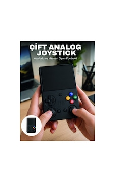 3.5 İnç Ips Ekran Retro Oyun Konsolu 64gb Dahili Hafıza Çift Analog Joystick Taşınabilir El Konsolu Renkli 3.5 İnç Ips Ekran Retro Oyun Konsolu 64gb Dahili Hafıza Çift Analog Joystick Taşınabilir El Konsolu Renkli