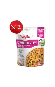 Yayla Yemek Hazır Kıymalı Bezelye 250 Gr X12 Yayla Yemek Hazır Kıymalı Bezelye 250 Gr X12
