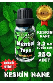 Premium Mentol Topu Keskin Nane Aroma Kapsülleri 250 Adet Yeşil Premium Mentol Topu Keskin Nane Aroma Kapsülleri 250 Adet Yeşil