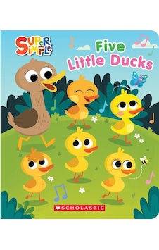 Five Little Ducks Squishy Countdown Book - Super Simple Five Little Ducks Squishy Countdown Book - Super Simple