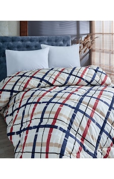 Komfort Home Tek Kişilik Baskılı Pamuklu Silikon Yorgan + Yastık (508489615) Komfort Home Tek Kişilik Baskılı Pamuklu Silikon Yorgan + Yastık (508489615)