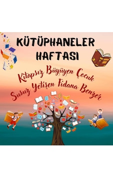 Kütüphaneler Haftası Premium Vinil Pano 160 160 Cm Tek Parça Diğer Kütüphaneler Haftası Premium Vinil Pano 160 160 Cm Tek Parça Diğer