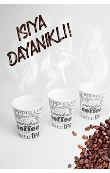 Karton Bardak 4 Oz Türk Kahvesi Espresso Bardağı 100'LÜ