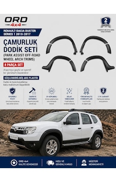 Renault Dacia Duster Serıes 1 2010-2017 Çamurluk Dodik Seti Renault Dacia Duster Serıes 1 2010-2017 Çamurluk Dodik Seti