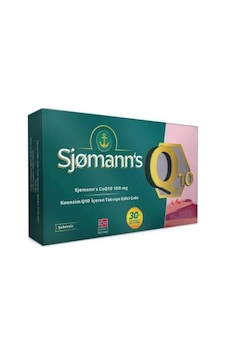 Sjomann's Coq10 100 Mg İçeren Takviye Edici Gıda 30 Çiğnenebilir Jel Form
