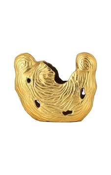 Vitale Cative Dekoratif Vazo Gold 26x9x22 Cm Ak.ıu0383 Vitale Cative Dekoratif Vazo Gold 26x9x22 Cm Ak.ıu0383