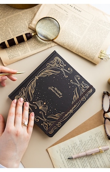 Charmlı Reading Journal - Okuma Günlüğü 18 X 20 Cm Koyu Kahve Koyu Kahverengi Charmlı Reading Journal - Okuma Günlüğü 18 X 20 Cm Koyu Kahve Koyu Kahverengi