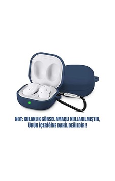 Samsung Galaxy Buds 2 İçin Kılıf Mat Silikon Lacivert Buds 2 İle Uyumlu Kılıf - Lacivert Samsung Galaxy Buds 2 İçin Kılıf Mat Silikon Lacivert Buds 2 İle Uyumlu Kılıf - Lacivert