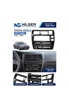 Toyota Corolla Ae101 Orta Teyp Panel Çerçevesi 1993-1998 Toyota Corolla Ae101 Orta Teyp Panel Çerçevesi 1993-1998