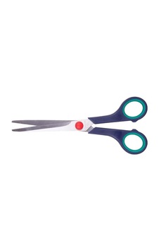 Makas 7'' 18 Cm Kumaş Ve Kağıt Kesimi Plastik Saplı Çelik Ağızlı Makas Makas 7'' 18 Cm Kumaş Ve Kağıt Kesimi Plastik Saplı Çelik Ağızlı Makas
