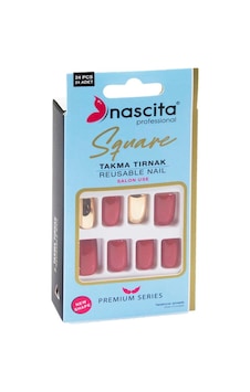 Nascita 24 Lü Renkli Takma Tırnak Square Nascita 24 Lü Renkli Takma Tırnak Square