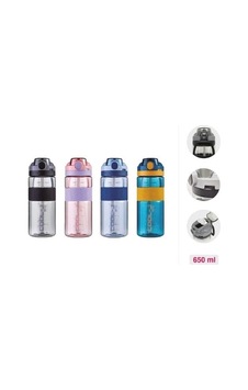 Gıpta Pipetli Matara 650 Ml Pctg Çok Renkli
