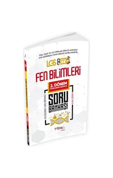 2026 8.Sınıf LGS Fen Bilimleri 2.DÖNEM Dijital Çözümlü Soru Bankası Topaç Yayınları 2026 8.Sınıf LGS Fen Bilimleri 2.DÖNEM Dijital Çözümlü Soru Bankası Topaç Yayınları