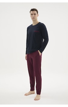 Angbutik Kocabey 9216 Erkek O.yaka Pijama Takım Lacivert Angbutik Kocabey 9216 Erkek O.yaka Pijama Takım Lacivert