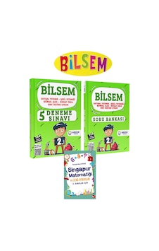 Ardışık Yayınları 2. Sınıf Bilsem Soru Bankası Ve Deneme Sınavı + Singapur Matematik Zeka Oyunları Ardışık Yayınları 2. Sınıf Bilsem Soru Bankası Ve Deneme Sınavı + Singapur Matematik Zeka Oyunları