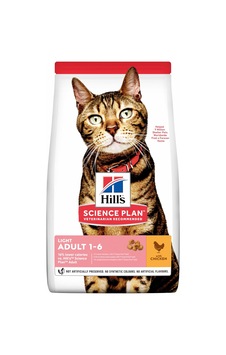 Hill's Scıence Plan Light Yetişkin Tavuklu Kedi Maması 3 Kg Hill's Scıence Plan Light Yetişkin Tavuklu Kedi Maması 3 Kg