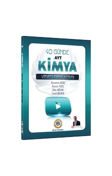 Bilgi Sarmal Ayt Kimya 40 Günde Video Ders Kitabı Bilgi Sarmal Ayt Kimya 40 Günde Video Ders Kitabı
