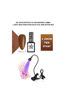 Akrobat Lamba Ve Disco Gece Parlayan Kalıcı Oje 09 15 Ml Diğer Akrobat Lamba Ve Disco Gece Parlayan Kalıcı Oje 09 15 Ml Diğer