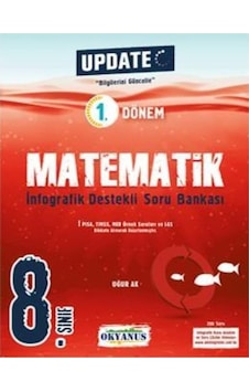 8. Sınıf Update 1. Dönem İnfografik Destekli Matematik Soru Bankası - Okyanus Eğitim 8. Sınıf Update 1. Dönem İnfografik Destekli Matematik Soru Bankası - Okyanus Eğitim