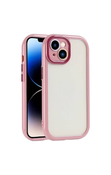 Apple Uyumlu iPhone 13 Kılıf Kamera Korumalı Renkli Kenar Ve Çerçeve Tasarımlı Kapak