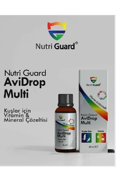 Nutri Guard Avidrop Multi 20 Ml Muhabbet Kuşu Kanarya Ve Papağan Multivitamin Damla Nutri Guard Avidrop Multi 20 Ml Muhabbet Kuşu Kanarya Ve Papağan Multivitamin Damla