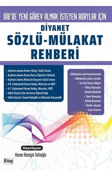 Diyanet Sözlü Mülakat Rehberi - Hasan Çalışkan - Kitap Dünyası Diyanet Sözlü Mülakat Rehberi - Hasan Çalışkan - Kitap Dünyası
