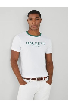 Hackett Beyaz Erkek %100 Pamuk Slim Fit T-shirt Hm500797 Hackett Beyaz Erkek %100 Pamuk Slim Fit T-shirt Hm500797