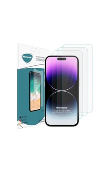 Microsonic Apple Uyumlu iPhone 14 Pro Max Screen Protector Nano Glass Cam Ekran Koruyucu 3 Lü Paket Microsonic Apple Uyumlu iPhone 14 Pro Max Screen Protector Nano Glass Cam Ekran Koruyucu 3 Lü Paket