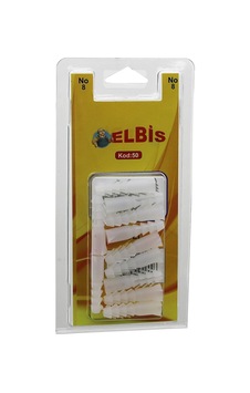 Elbis-50 No:8 Dübel Beyaz 12x24 0-8