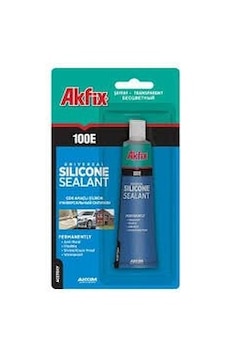 Akfix 100-e Sa-111 Aku-07 Şeffaf Silikon 50ml Tüp - 24'li Paket