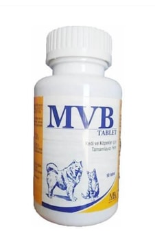 Mvb Kedi Ve Köpek Multivitamin 50 Tablet Tüy, Deri Ve Vitamin Mineral Kompleksi