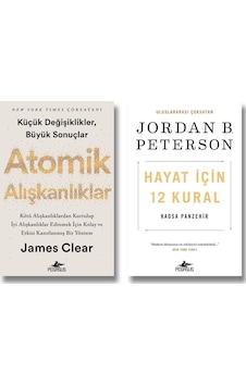 Pegasus Yayınları Atomik Alışkanlıklar - Hayat İçin 12 Kural 2 Kitap Set James Clear